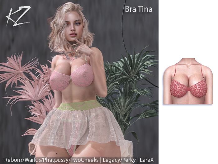 KZ Bra Tina Red