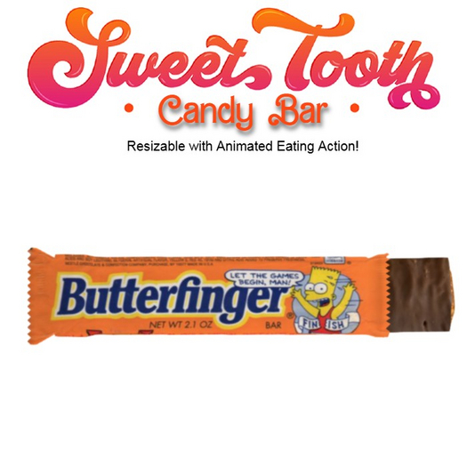 Sweet Tooth Candy Bar - Buttery (ADD)