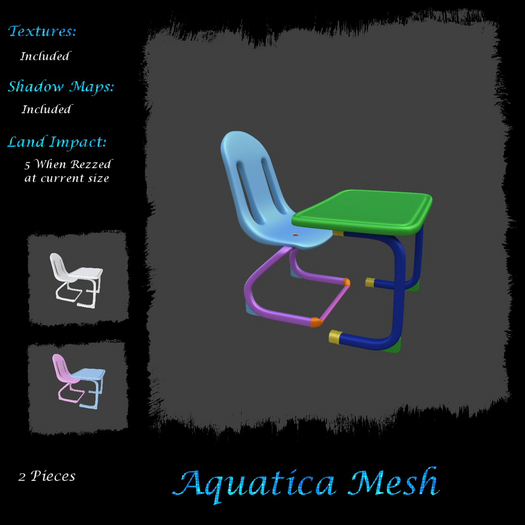 Aquatica Mesh - AM026234 Kids School Desk
