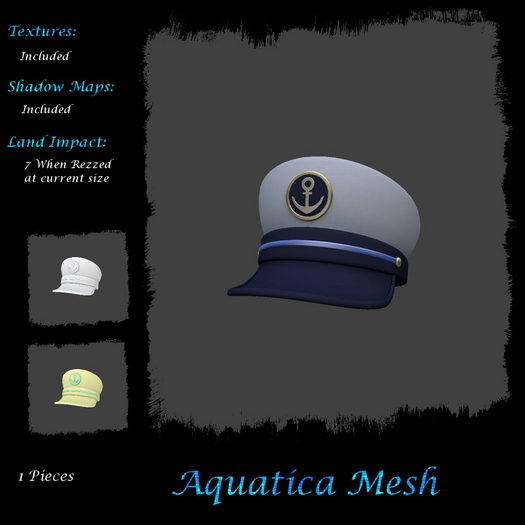 Aquatica Mesh - AM026229 Captains Cap