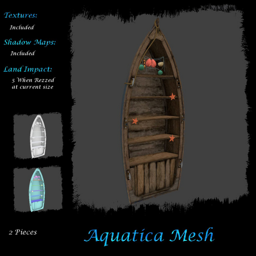 Aquatica Mesh - AM026228 Nautical Shelves