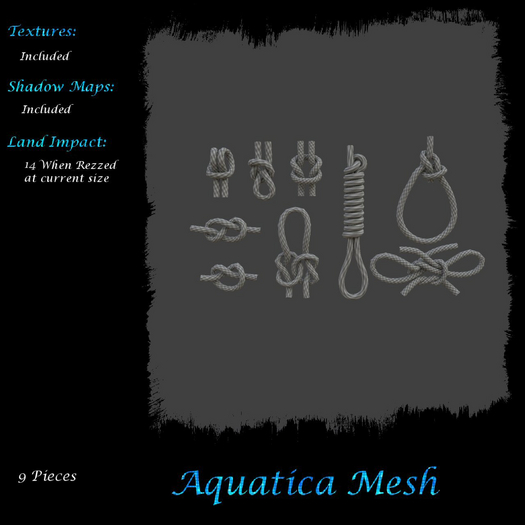 Aquatica Mesh - AM026227 Separate Nautical Knots