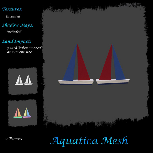 Aquatica Mesh - AM026224 Small boat bookends