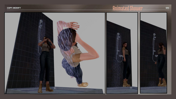 Animated Shower Stall _ Copy/Modify