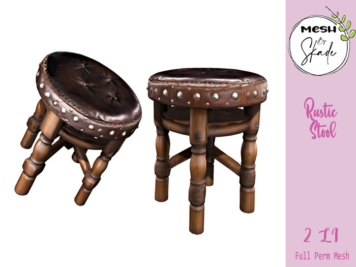 MBS - Rustic Stool 