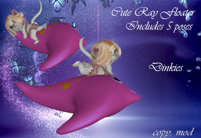 Dinkies Cute Ray Floater