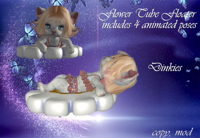 Dinkies Flower Tube Floater