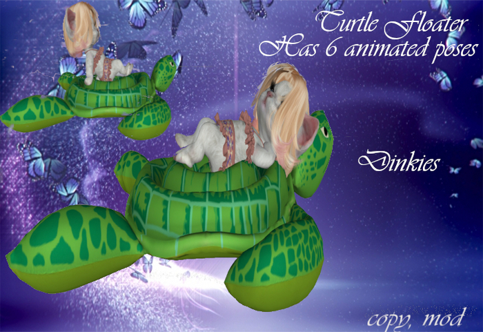 Dinkies Turtle Floater