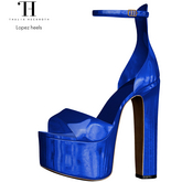 Thalia Heckroth - Lopez Heels BLUE