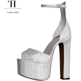 Thalia Heckroth - Lopez Heels WHITE