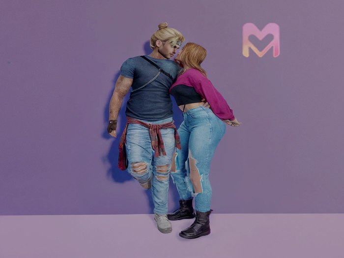 LM - Kiss Me pose