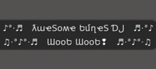 :: MG :: Awesome Tunes DJ, Woot Woot! - Gesture (with Sound)