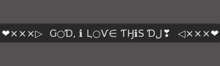 :: MG :: God, I Love This DJ! - Gesture (with Sound)