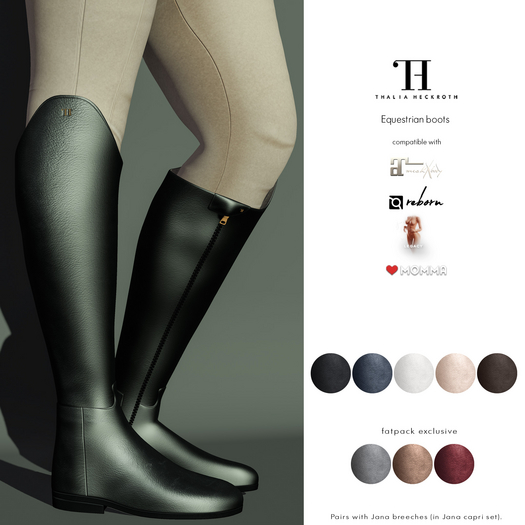Thalia Heckroth - DEMO Equestrian boots
