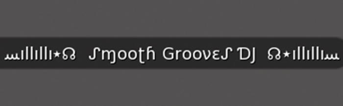 :: MG ::  Smooth Grooves DJ - Gesture (with Sound)