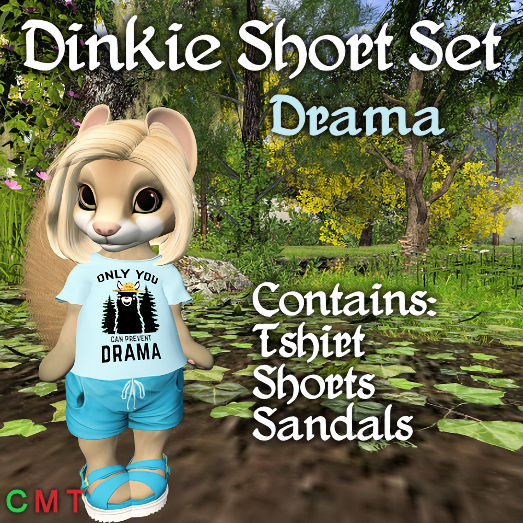 Dinkie Short Set Drama