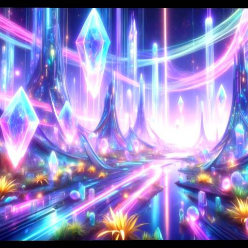 Fantasy Space Crystals