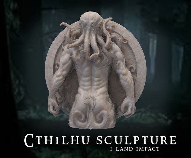Mesh Entity: Cthulhu Sculpture