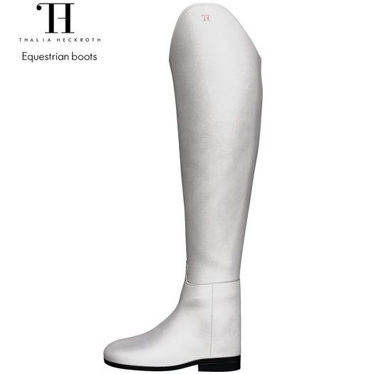 Thalia Heckroth - Equestrian boots WHITE