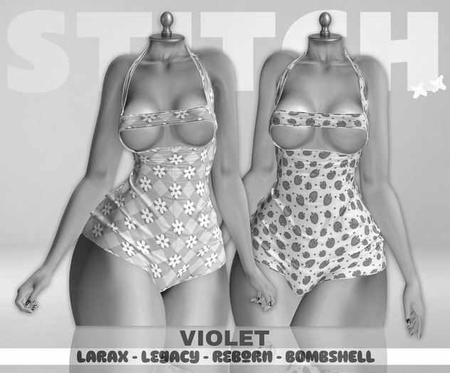 STITCH // Violet // Romper // DEMOS