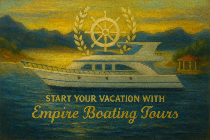 Couples Boating & Fireworks