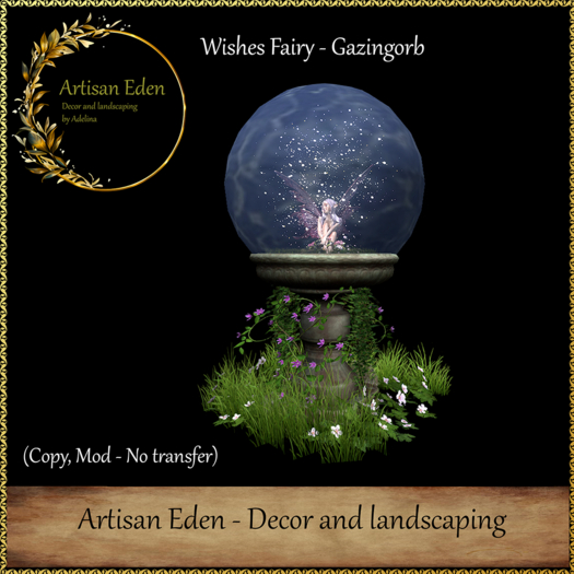 Wishes Fairy Gazing Orb 