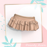 Beige Chain Skirt LARAX