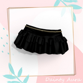Black Chain Skirt LARAX
