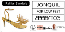 Baiastice_Raffia Sandals-Jonquil