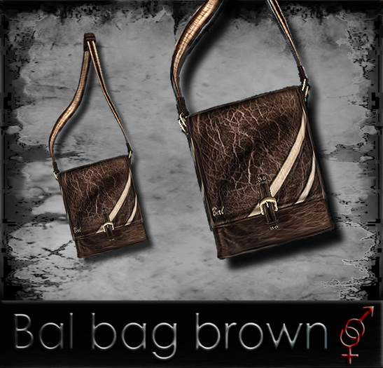 >>>Poison<<< +Bal+bag unisex brown