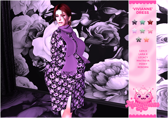 {Monstarous} Vivianne Dress #5