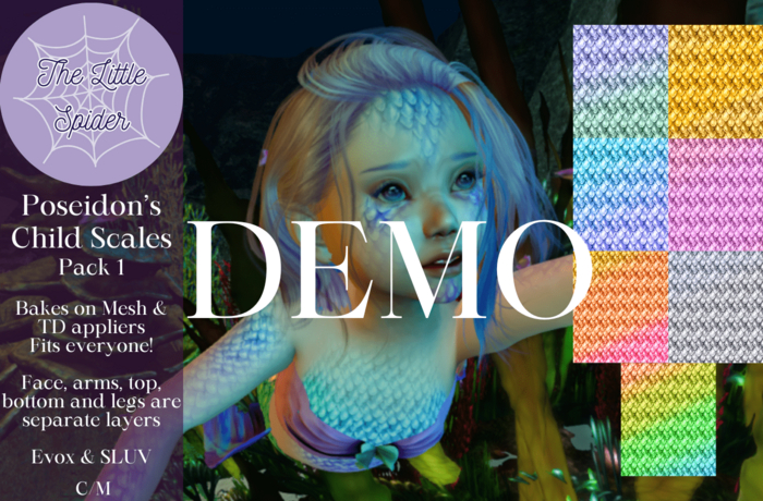 Poseidon's Child BOM Scales Pack 1 DEMO
