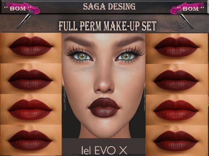 ''SaGa Design'' Full Perm Make-up New Set 07