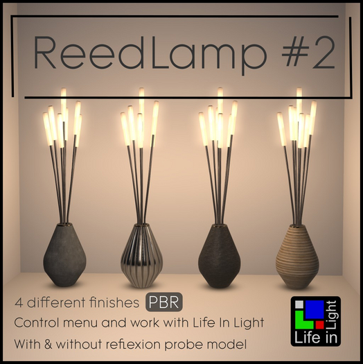 [Life In Light] - Reed Lamp #2