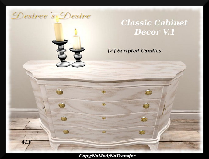  Classic Cabinet Decor V.1