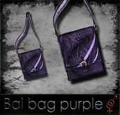 >>>Poison<<< +Bal+bag unisex purple