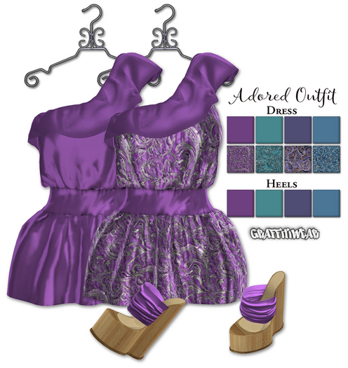 Graffitiwear Rhinestone Adored Outfit