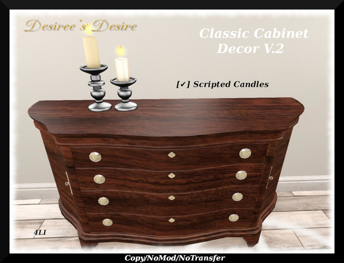 Classic Cabinet Decor V.2