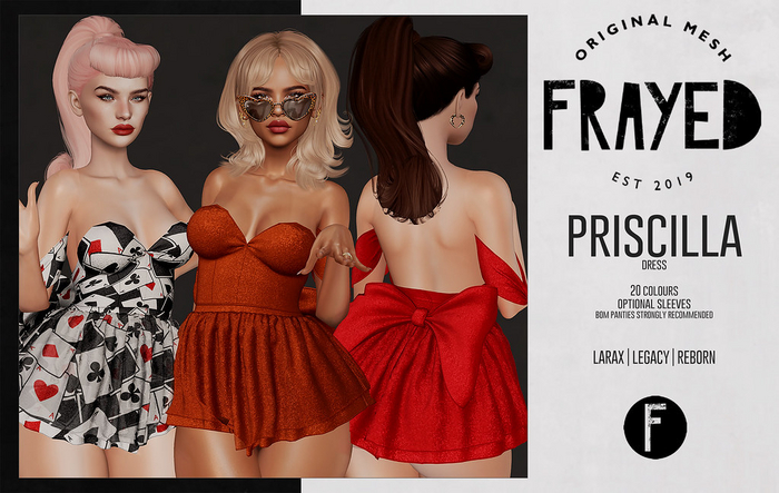 Frayed - Priscilla - Fatpack