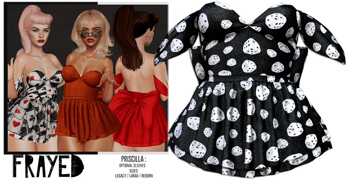 Frayed - Priscilla - Dice