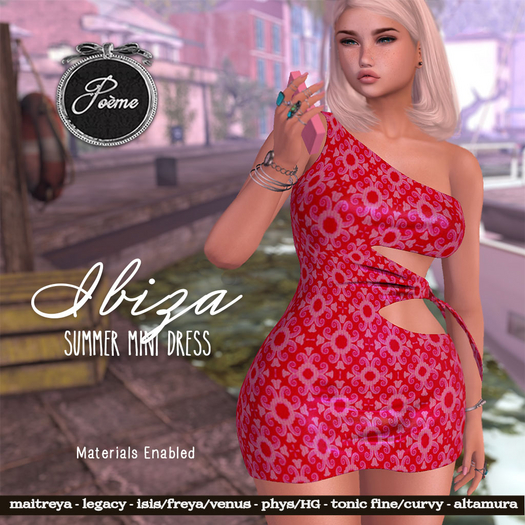 {Poeme} Ibiza Summer Mini Dress