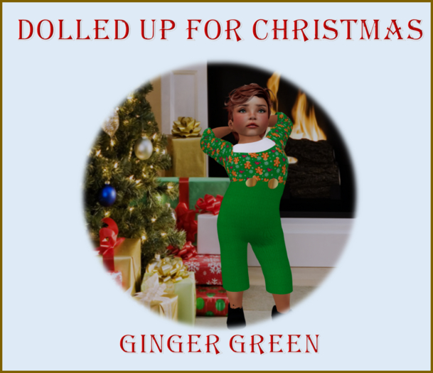 Dolled Up Ginger Green
