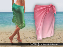 {Zaara} Miramar sarong *sorbet*