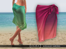 {Zaara} Miramar sarong *fuschia*