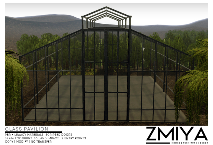 ZMIYA Glass Pavilion - Coal