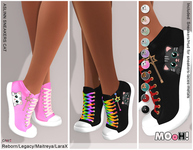 MOoH! Demo Aslinn sneakers cat (Add)