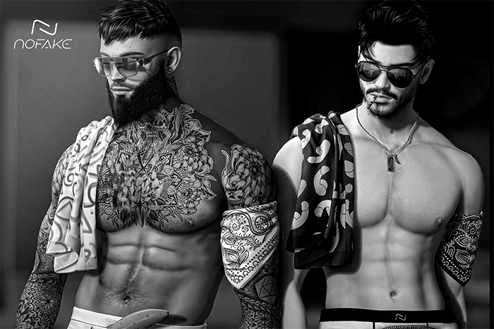 / NOFAKE / Terrence Shoulder Shirt Fatpack DEMO