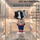 LDC Yarn Cats Outfit