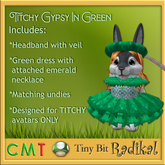 Titchy Gypsy in Green