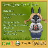 Titchy Drink Tea T Shirt